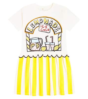 Bedrucktes Kleid aus Baumwolle | Stella McCartney Kids