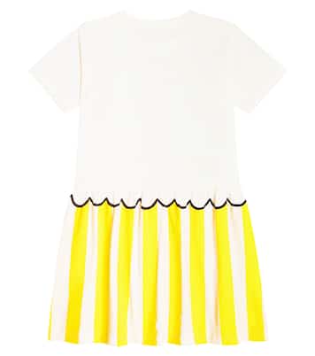 Bedrucktes Kleid aus Baumwolle | Stella McCartney Kids