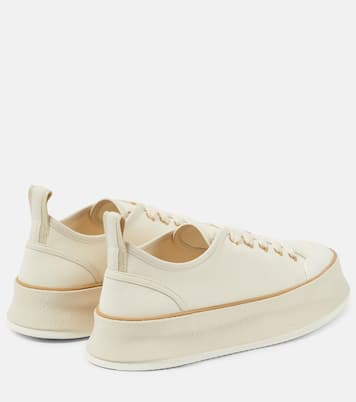 Spring canvas platform sneakers | Max Mara