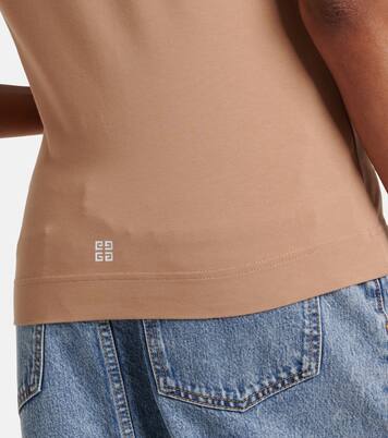 Camiseta de jersey de algodón con logo | Givenchy