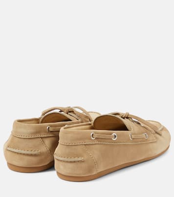 Mokassins aus Veloursleder | Miu Miu