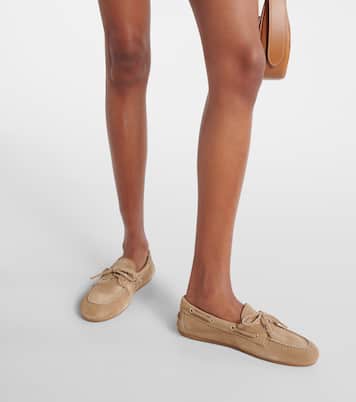 Mokassins aus Veloursleder | Miu Miu