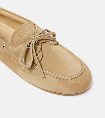 Mokassins aus Veloursleder | Miu Miu