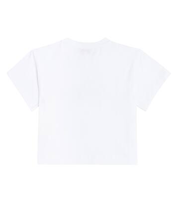 x Barbie® cotton-blend jersey T-shirt | Monnalisa