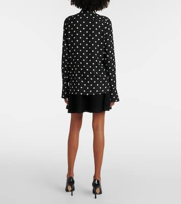 Camisa de crepé de china con lunares | Nina Ricci