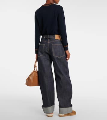 Jeans a gamba larga | Prada