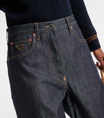 Jeans a gamba larga | Prada
