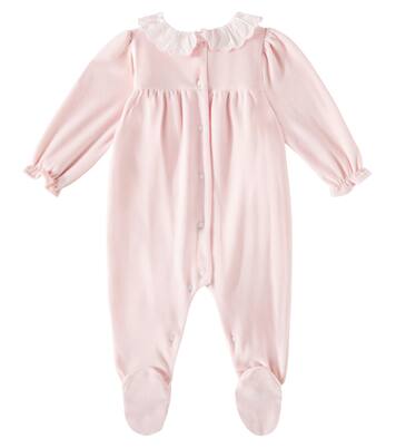 Baby - Tutina in misto cotone con pizzo | Patachou
