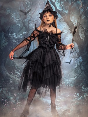 Abito Darkest Night in tulle | Tutu Du Monde
