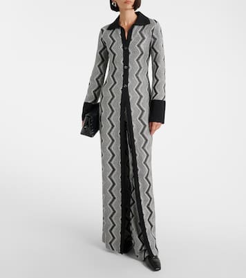 Abito lungo a zig-zag | Missoni