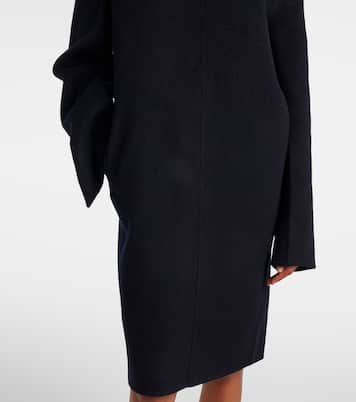 Vestido midi de lana | Toteme
