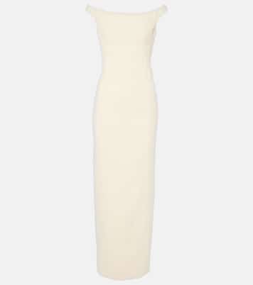 Vestido largo con abertura | Toteme
