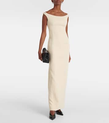 Vestido largo con abertura | Toteme