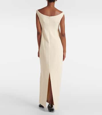 Vestido largo con abertura | Toteme