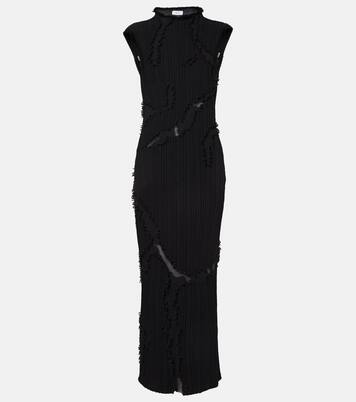 Robe longue en laine et soie | McQueen