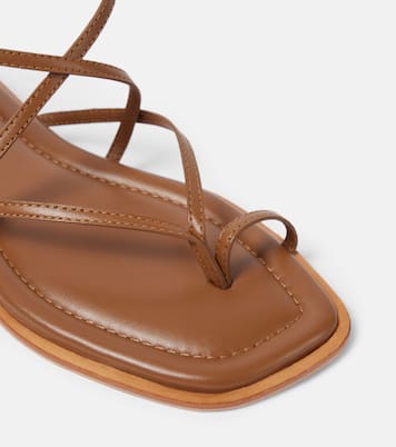 Davis leather sandals | A.Emery