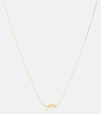Collier Knot en argent sterling plaqué or 18 ct | Bottega Veneta