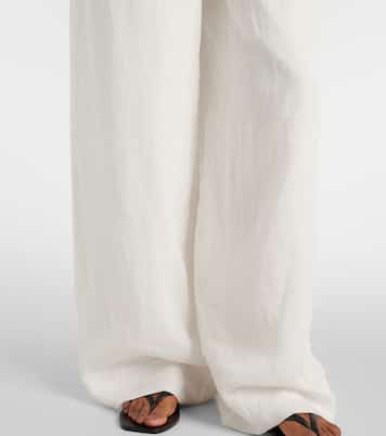 Pantaloni Rosalia in ramia a vita media | SIR