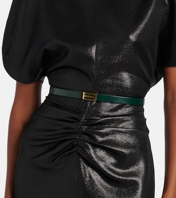 Micro Frame leather belt | Victoria Beckham