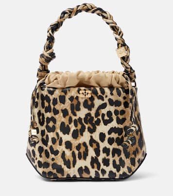 Secchiello Bou con stampa leopardata | Ganni