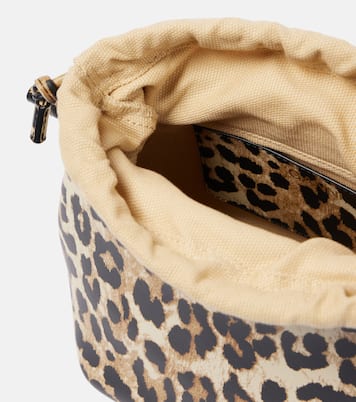 Secchiello Bou con stampa leopardata | Ganni
