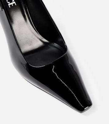 Escarpins en cuir verni | Versace