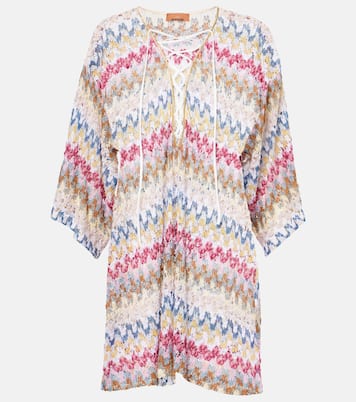 Kaftan aus Häkelstrick | Missoni