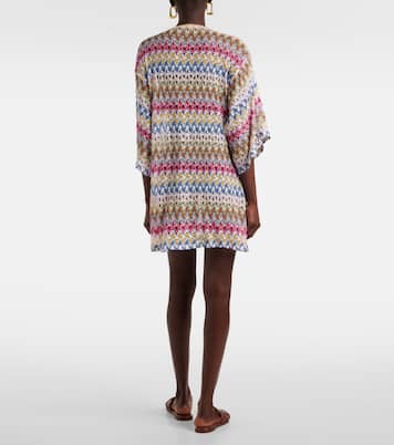 Kaftan aus Häkelstrick | Missoni