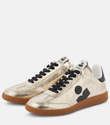 Baskets Kaycee en cuir métallisé | Isabel Marant