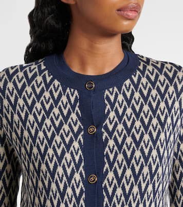 Cardigan Toute La V in lana vergine | Valentino