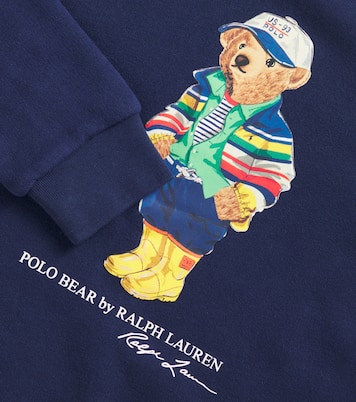 Polo Bear cotton-blend jersey sweatshirt | Polo Ralph Lauren Kids