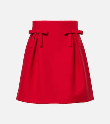 Minirock aus Crepe Couture | Valentino