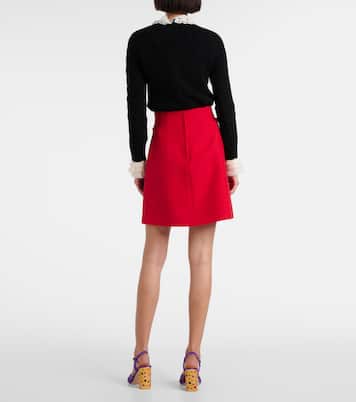 Minirock aus Crepe Couture | Valentino