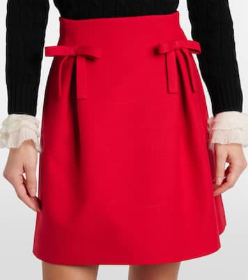 Minirock aus Crepe Couture | Valentino