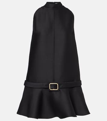 Abito corto in crêpe di lana e seta | Tom Ford