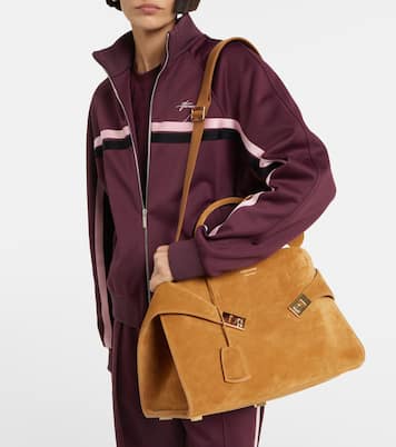  Borsa Hug Large in suede | Ferragamo