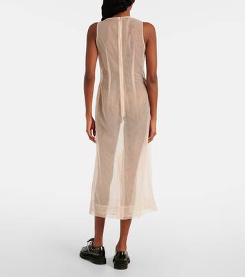 Abito midi in tulle con applicazioni | Simone Rocha