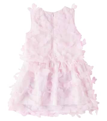 Vestido de seda con apliques | Stella McCartney Kids