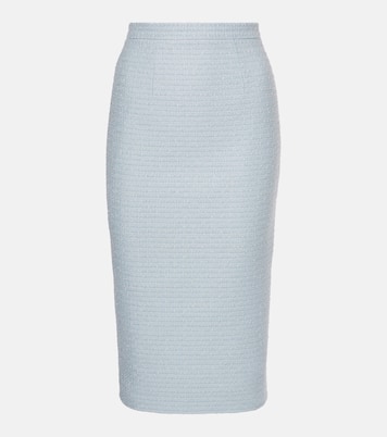 Gonna midi in bouclé | Roland Mouret