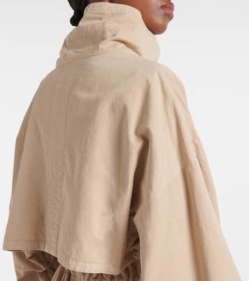 Giacca Herbie in gabardine di cotone e lino | The Row