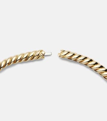 Choker Sculpted Cable in oro 18kt | David Yurman