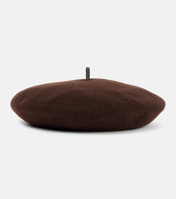 Barett aus Wolle | Brunello Cucinelli