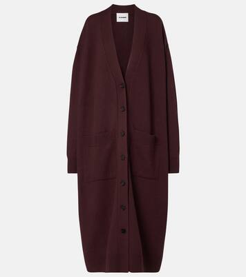 Oversized wool cardigan | Jil Sander