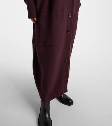 Oversized wool cardigan | Jil Sander