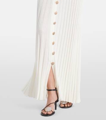 Maxikleid Sundial Shell | Christopher Esber