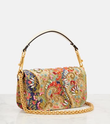 Verzierte Schultertasche Locò Small | Valentino Garavani