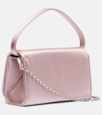 Pilgrim Micro embellished satin vanity bag | Roger Vivier