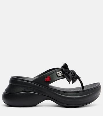 x Crocs Jibbitz platform thong sandals | Balenciaga