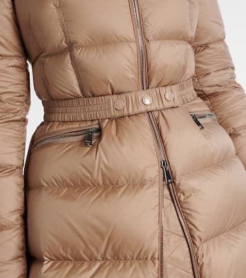 Boedic shearling-trimmed down jacket | Moncler