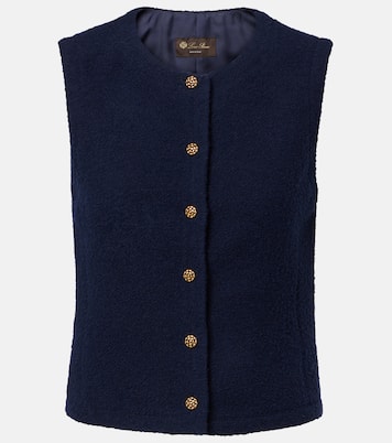 Cashmere and wool-blend vest | Loro Piana